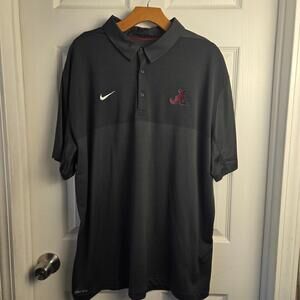 Men's Nike Gray Anthracite Alabama Crimson Tide 2xl Dri-FIT Polo